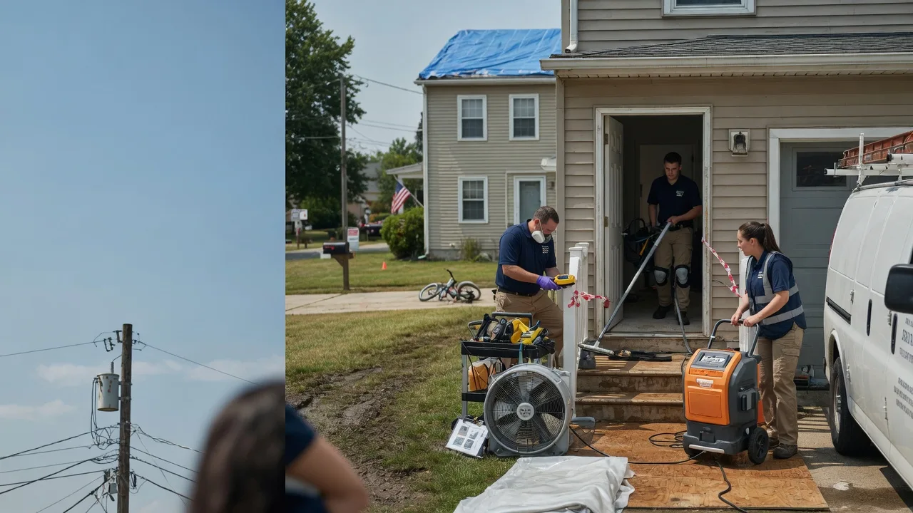 Water Damage Repair in Wellsburg, WV near me